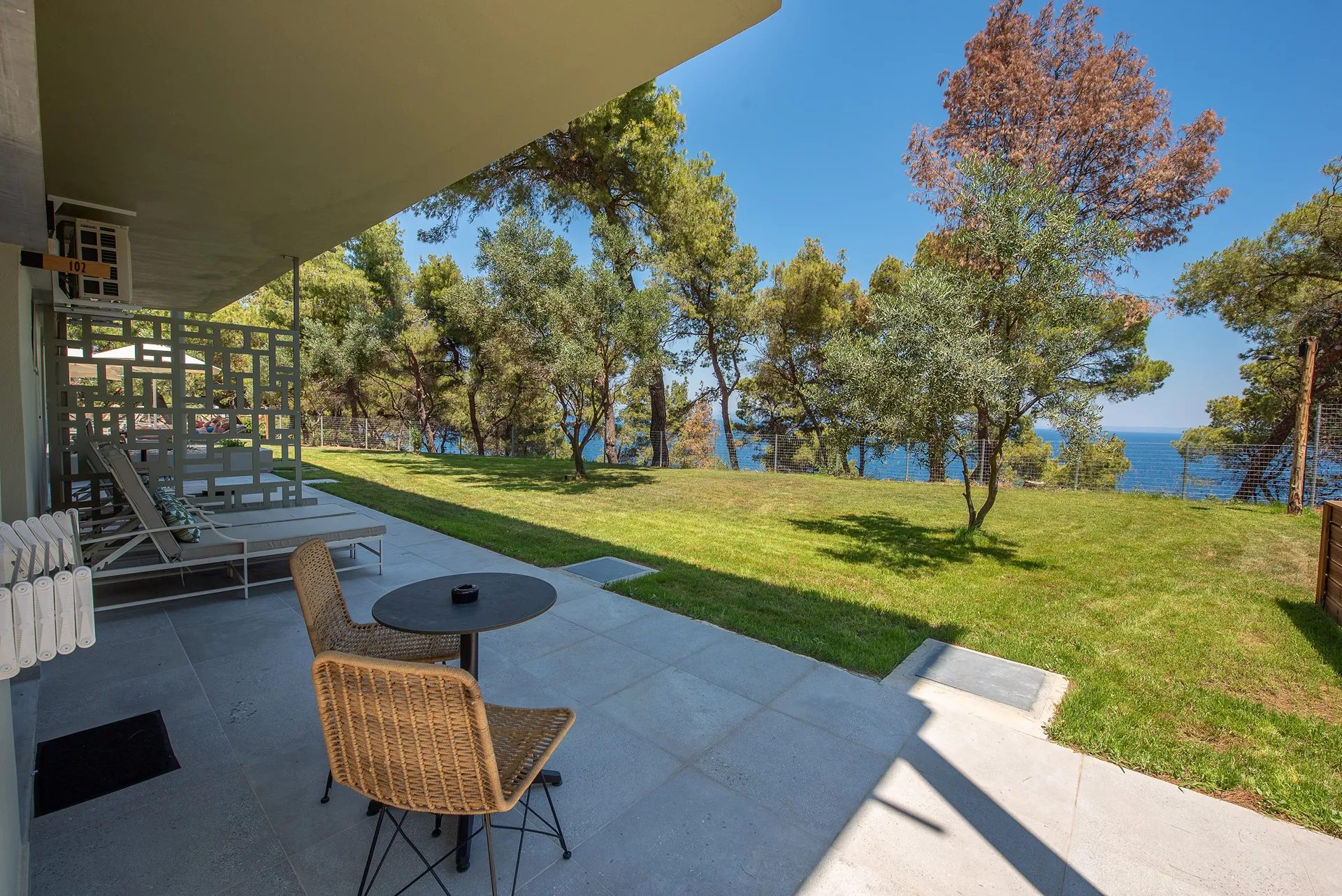 Tiara Holidays - Elies 33 Bio Retreat - Standard Double Sea View - balcony